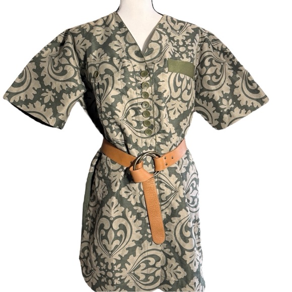 Eileen Fisher Wrap Belt with O-ring Closure Black / Brown - Picture 3 of 12